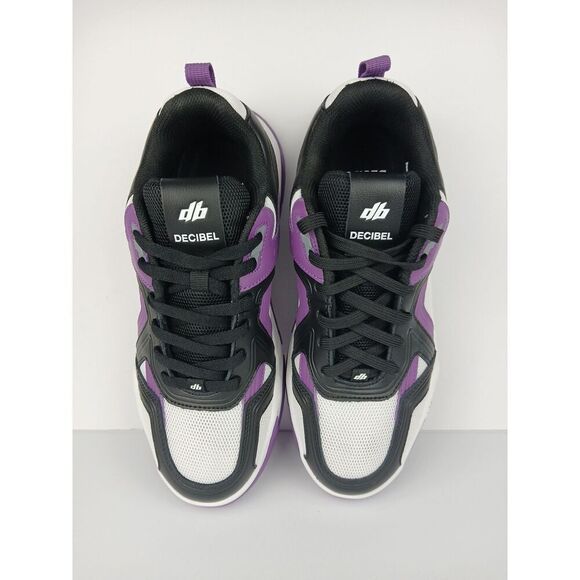 Decibel Shoes Men's Size US 10  Purple/White/Black DBVOL1, New Without Box - Picture 11 of 13